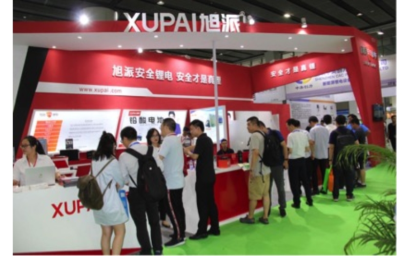 旭派亮相亞太電池展，綻放中國制造魅力！